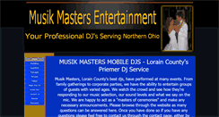Desktop Screenshot of musikmasters.com